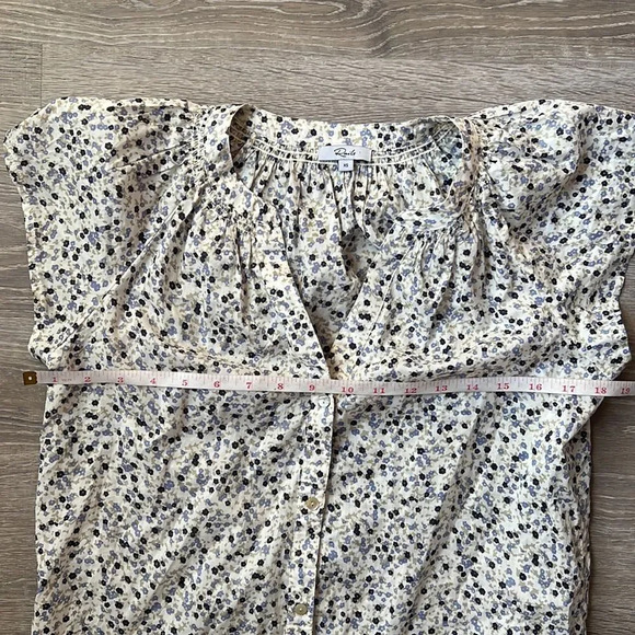 RAILS ALENA WATERCOLOUR BUDS SHIRT - ATTERLEY IN WATERCOLOR BUDS - Picture 11 of 12